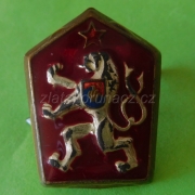 Čepicový odznak důstojník 1961-1980