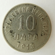 Černá Hora - 10 para 1913