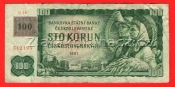 Česká republika - 100 korun 1961 - kolek G 16
