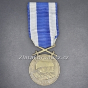 Československá vojenská medaile Za zásluhy-bronzová