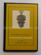 Československá Vyznamenání VI. část b II. Národní odboj