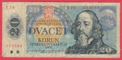 Československo - 20 Korun-1988 E 70