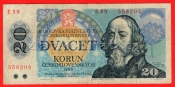 Československo - 20 korun 1988 E 59