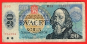 Československo - 20 korun 1988 H 05