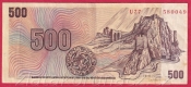 Československo - 500 korun 1973 U 77