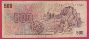 Československo - 500 korun 1973 Z 11