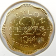 Ceylon - 2 cent 1944