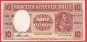 Chile - 10 Pesos 1931-1942