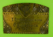 ČLTK - 1. čtyřhra pánů a dam vyrov. Č.Budejovice 1921