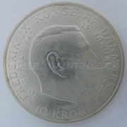 Dánsko - 10 Kroner 1972