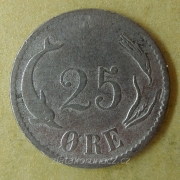 Dánsko - 25 ore 1874