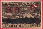 Dánsko - Broager - 50 pfennig - 1919