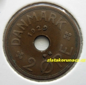 Dánsko - 2 ore 1929