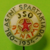DSO Dynamo - Oblastní spartakiáda 1954