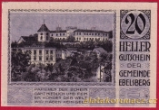 Ebelsberg - 20 haléřů - 1920