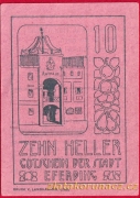 Eferding - 10 haléřů - 1919 - zelená