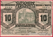 Ferschnitz - 10 haléřů - 1920