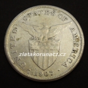 Filipíny - 1 peso 1907