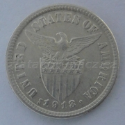 Filipíny - 10 centavos 1918 S