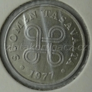 Finsko - 1 penni 1977