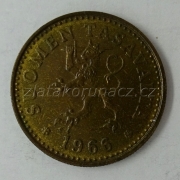 Finsko - 10 penniä 1966 S