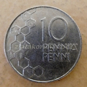 Finsko - 10 penniä 1991 M