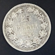 Finsko - 25 Pennia 1898 L
