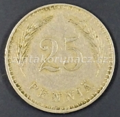 Finsko - 25 penniä 1927 S