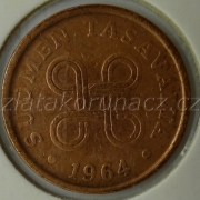 Finsko - 5 penniä 1964