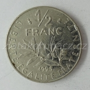 Francie - 1/2 franc 1995