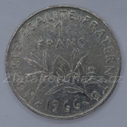 Francie - 1 franc 1966