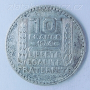 Francie - 10 frank 1934