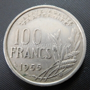 Francie - 100 frank 1955 