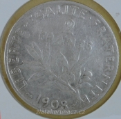 Francie - 2 frank 1908