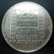 Francie - 20 frank 1933
