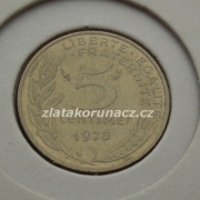 Francie - 5 centimes 1978