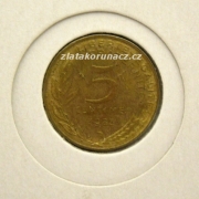 Francie - 5 centimes 1983