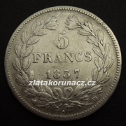 Francie - 5 frank 1837 BB
