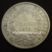 Francie - 5 frank 1873 K