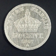 Francie - 50 centimes 1867 A