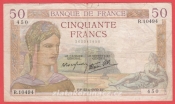 Francie - 50 Francs 1939
