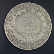 Francouzská Indočína - 20 cents 1927 A