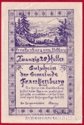 Frankenburg - 20 haléřů - 1920