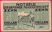 Frankenmarkt - 10 haléřů - 1920