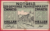 Frankenmarkt - 20 haléřů - 1920