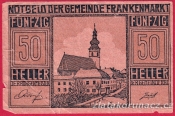 Frankenmarkt - 50 haléřů - 1920 - červená