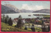 Gmunden - zámek Ort a jezero Traunsee