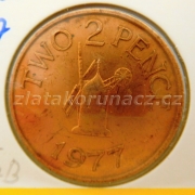Guernsey - 2 pence 1977