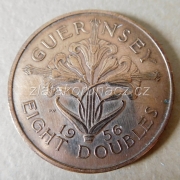 Guernsey - 8 doubles 1956