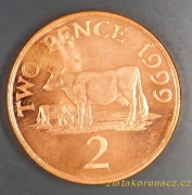 Guersney - 2 pence 1999